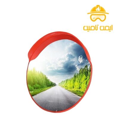 آینه محدب استیل فریم دار قطر 85