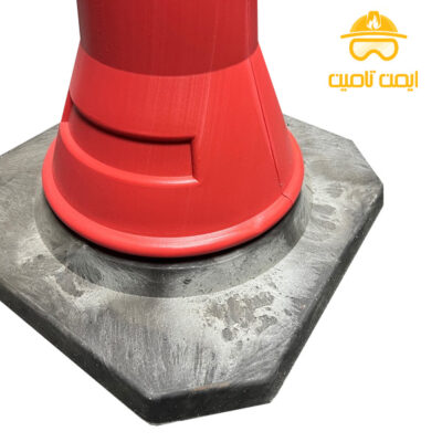 مخروط ترافیکی 60 سانتی متری MATI YAR حلقه دار