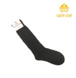 جوراب زمستانی بافتنی ضخیم ساق بلند ساده مشکی جوراب زمستانی بافتنی ضخیم ساق بلند ساده مشکی