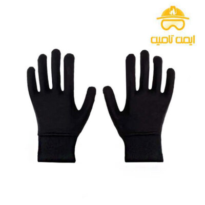دستکش نخی مشکی