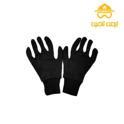 دستکش مشکی نخی